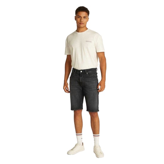 Tommy Jeans Heren Ronnie Denim Korte Broek (Zwarte denim) - Image 4