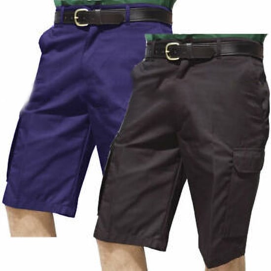 Warrior Mens Cargo Work Shorts (Black) - Image 3