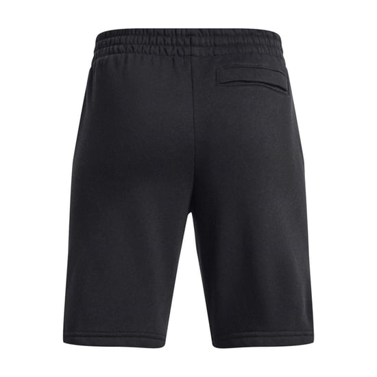 Under Armour Kinderen/Kinderen Rival Fleece Shorts (Zwart/Wit) - Image 2