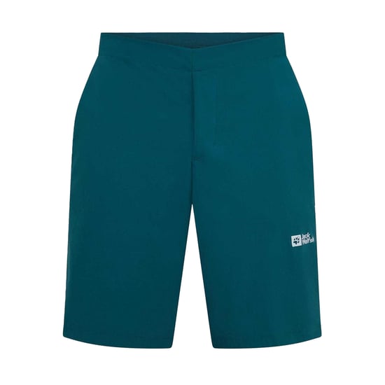 Jack Wolfskin Mens Relaxed Fit Shorts (Green) - Image 1
