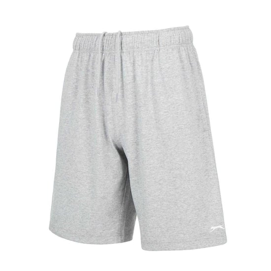 Slazenger Heren Casual Jersey Korte Broek van Katoenmix (Grijze Mergel) - Image 3