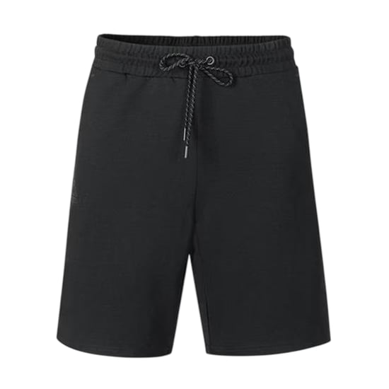 Kappa Heren Fleece Shorts (Zwart) - Image 1