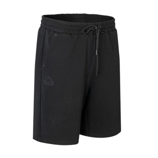 Kappa Heren Fleece Shorts (Zwart) - Image 2