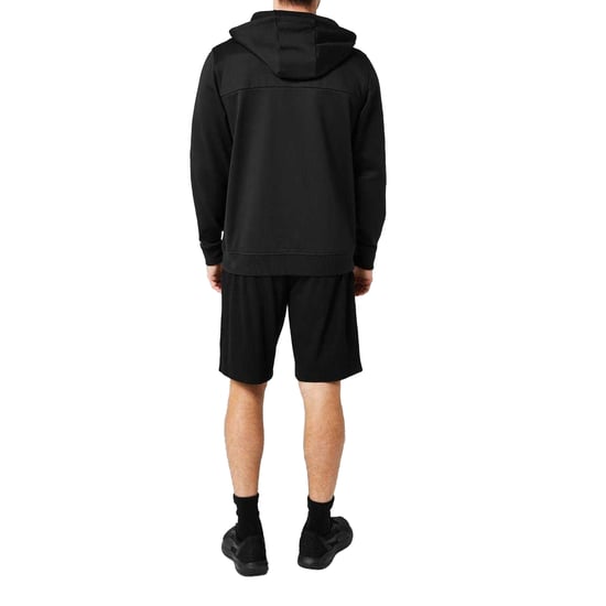Slazenger Heren Casual Jersey Korte Broek van Katoenmix (Zwart) - Image 4