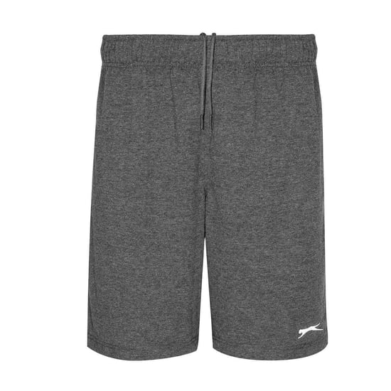 Slazenger Heren Casual Jersey Korte Broek van Katoenmix (Houtskool) - Image 2