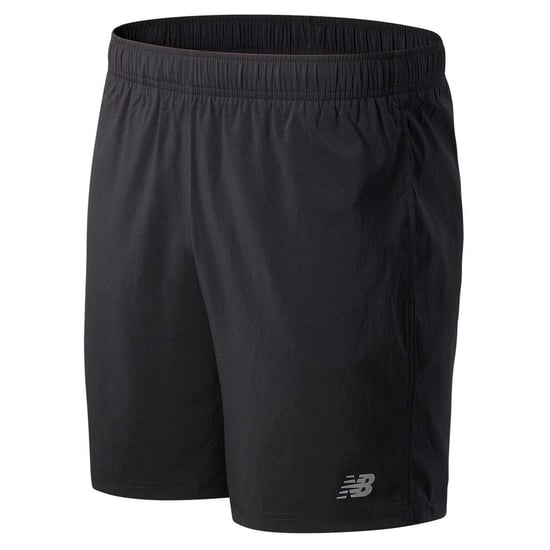 New Balance Mens 2 in 1 Running Shorts (Black) - Image 1