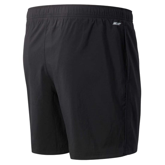 New Balance Mens 2 in 1 Running Shorts (Black) - Image 2