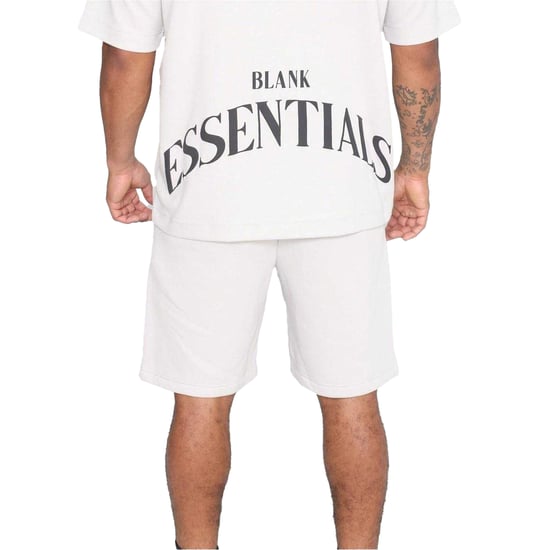 Blank Essentials Heren Sweat Shorts (Grijs) - Image 4