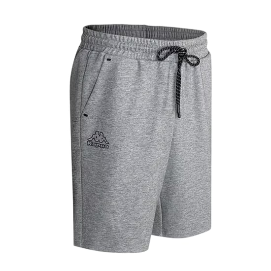 Kappa Heren Fleece Shorts (Grijze Mergel) - Image 3