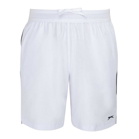 Slazenger Heren Tech Contrast Tennisshort (Wit) - Image 1