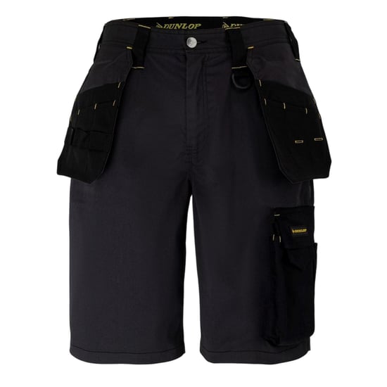 Dunlop Heren Werkshorts (Houtskool/zwart) - Image 1