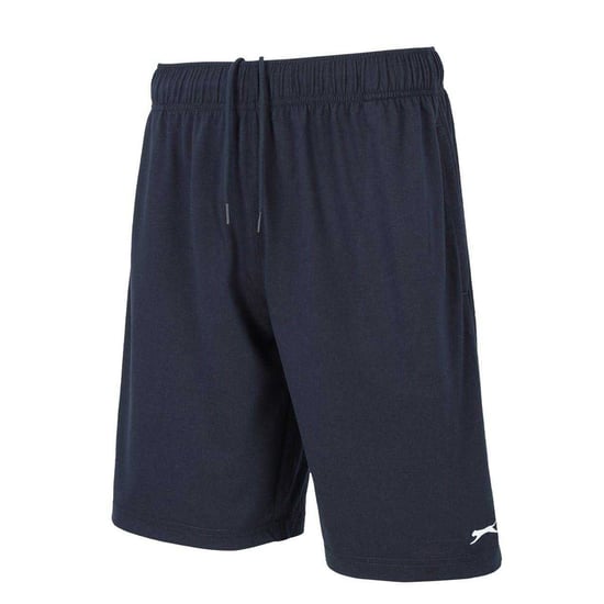 Slazenger Heren Casual Jersey Korte Broek van Katoenmix (Marine) - Image 3