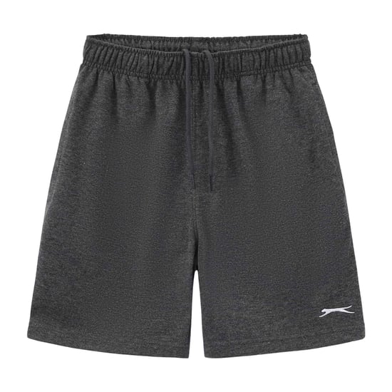 Slazenger Childrens/Kids Jersey Shorts (Charcoal Marl) - Image 1