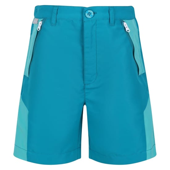 Regatta Kinderen/Kinderen Sorcer Colour Block Shorts (Emailblauw/Turquoise Blauw) - Image 1