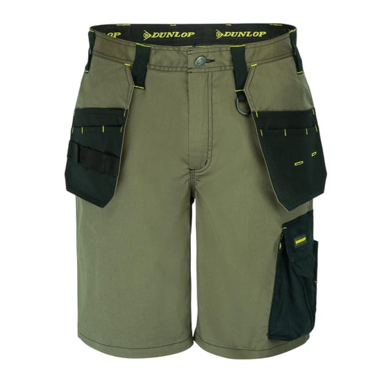 Dunlop Heren Werkshorts (Khaki) - Image 1
