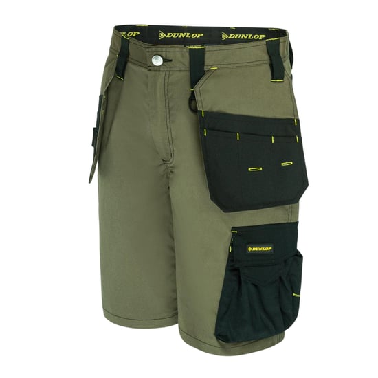 Dunlop Heren Werkshorts (Khaki) - Image 3