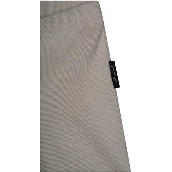 Hype Dames-slim-fit-short met ribboord (Beige) - Image 2