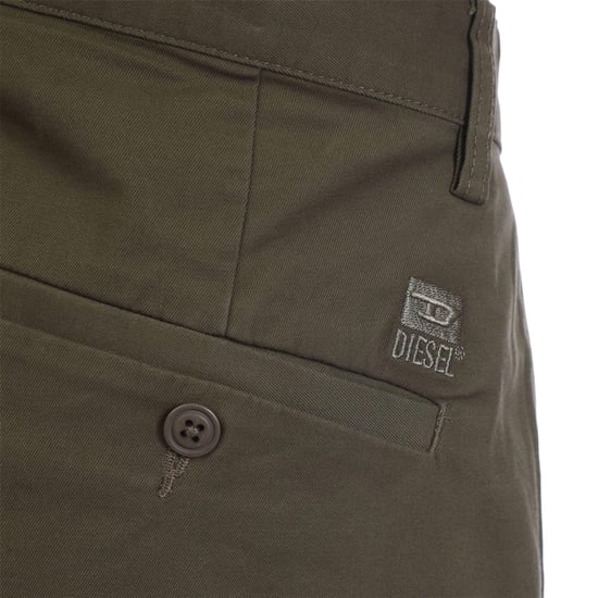 Diesel Mens Lars Shorts (Green) - Image 3