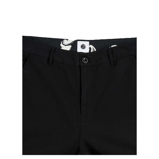 Pretty Green Mens Stamford Cargo Shorts (Black) - Image 3