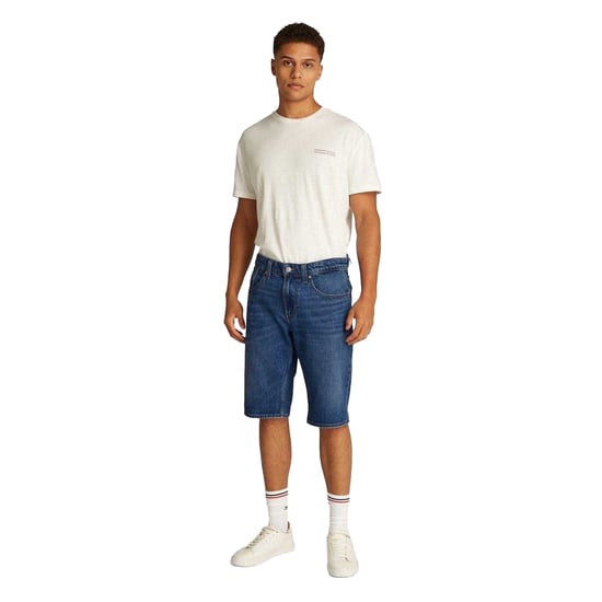 Tommy Jeans Heren Ronnie Denim Korte Broek (Donkere Denim) - Image 5