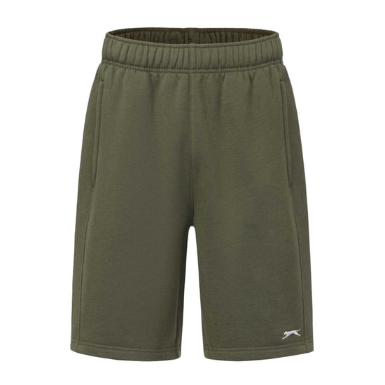 Slazenger Heren Fleece Shorts (Kaki Groen) - Image 1