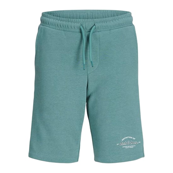 Jack And Jones Boys Fleece Shorts (Pack of 2) (Navy/Mineral) - Image 2