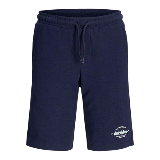 Jack And Jones Boys Fleece Shorts (Pack of 2) (Navy/Mineral) - Image 3