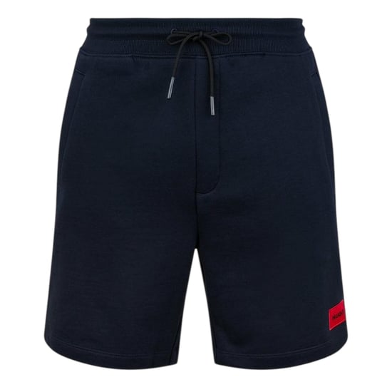 Hugo Heren Fleece Sweat Shorts (Marine) - Image 2