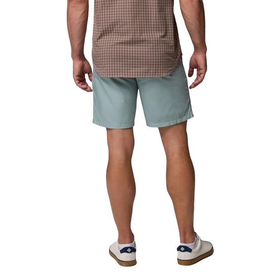 Columbia Mens Cotton Poplin Shorts (Blue) - Image 4