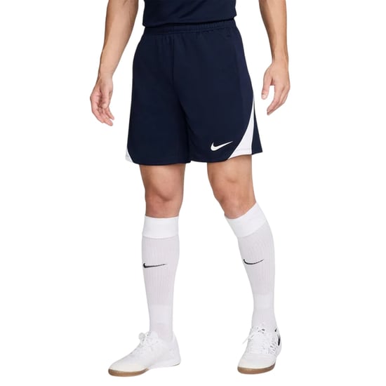 Nike Heren Strike Voetbal Shorts (Obsidiaanblauw/Wit) - Image 3