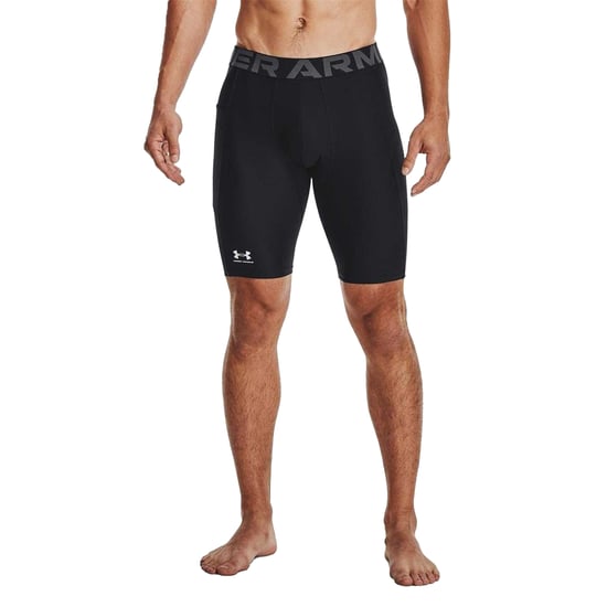 Under Armour Heren HeatGear Strakke Compressieshort (Zwart) - Image 1