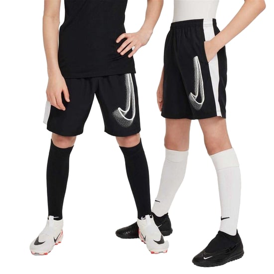 Nike Dri FIT Academy Grafische Voetbalshort voor kinderen/Kinderen (Zwart/Wit) - Image 1