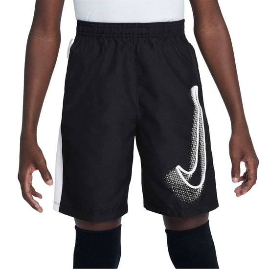 Nike Dri FIT Academy Grafische Voetbalshort voor kinderen/Kinderen (Zwart/Wit) - Image 2