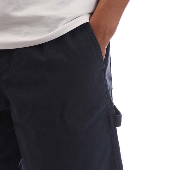 Timberland Mens Carpenter Heavy Twill Shorts (Navy) - Image 3