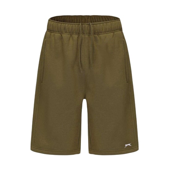Slazenger Heren Fleece Shorts (Leger Groen) - Image 1