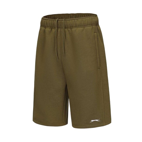 Slazenger Heren Fleece Shorts (Leger Groen) - Image 3