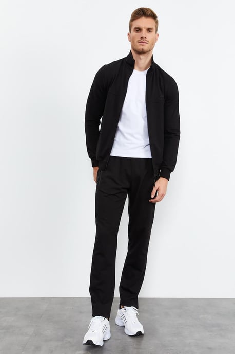 Heren Sweatshirt en Broeken Set met Ritsfront - Image 3