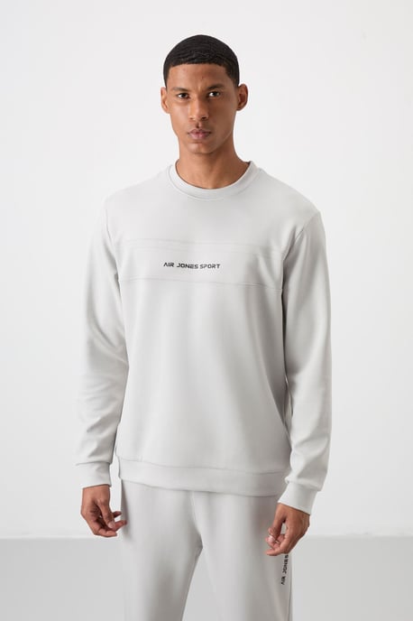 Bedrukt Fleece Sweatshirt en Broek Set - Image 2
