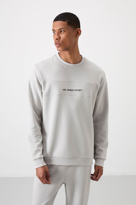 Bedrukt Fleece Sweatshirt en Broek Set - Image 6