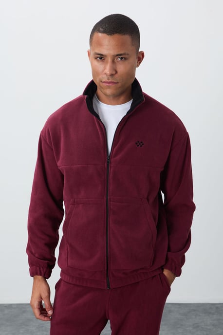 Men's Polyester Sweatshirt And Pants Set - Image 3