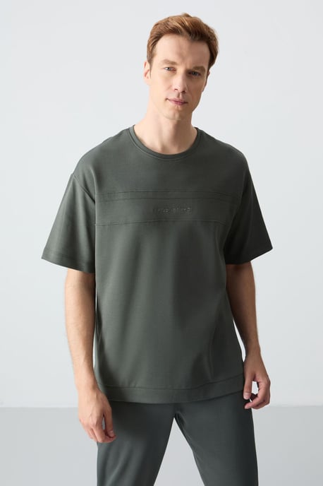 Mans Oversized T-shirt och Byxset - Image 2