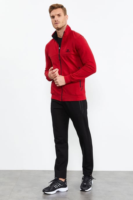 Men's Zip-Front Sweatshirt And Pants Set - Image 3