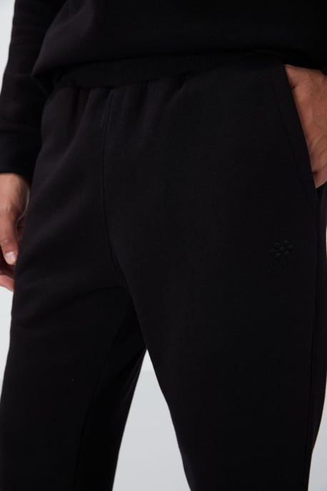 Heren katoen-polyester fleece sweatshirt en broekset - Image 5