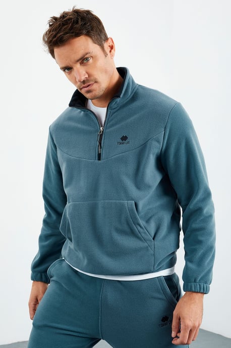 Heren Polyester Sweatshirt en Broeken Set - Image 3