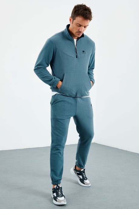 Heren Polyester Sweatshirt en Broeken Set - Image 4