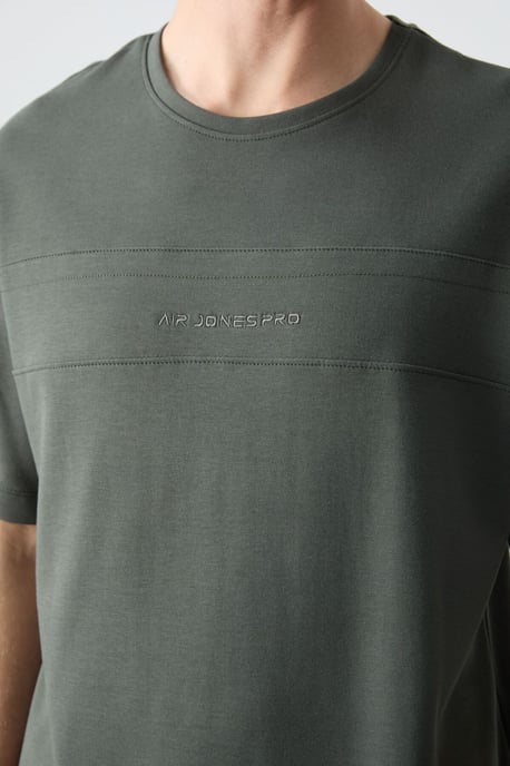 Herrar Stort Snitt T-Shirt och Shorts Set i Bomullsblandning - Image 3
