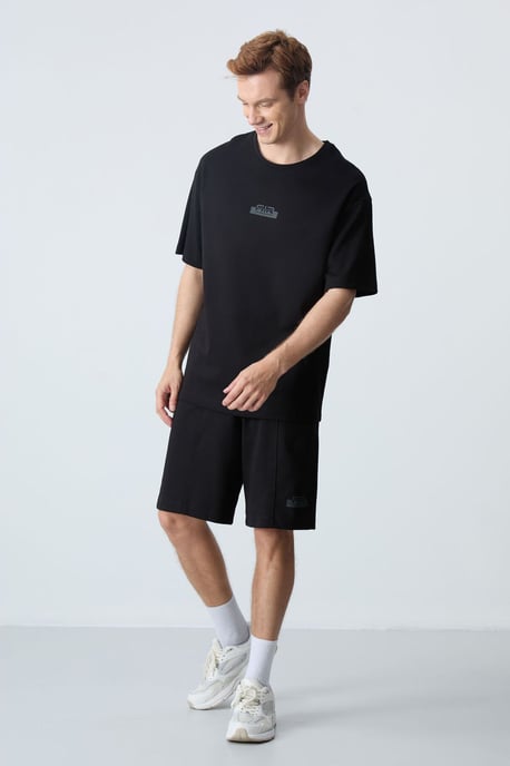Heren Oversized T-Shirt en Short Set - Image 1