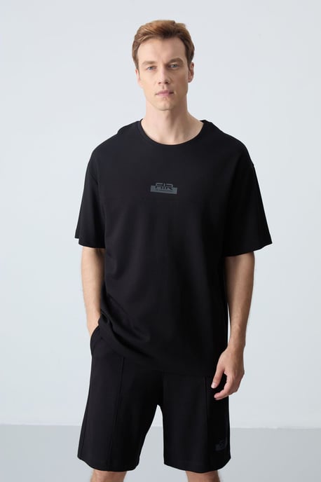 Heren Oversized T-Shirt en Short Set - Image 2