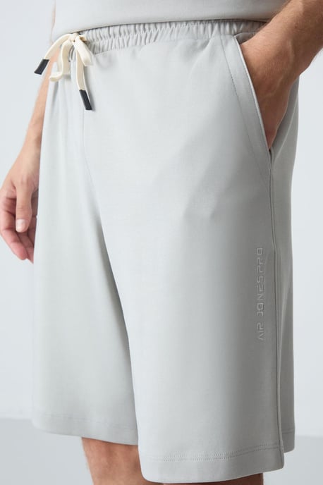 Herrars oversized t-shirt och shorts-set i bomullsblandning - Image 3