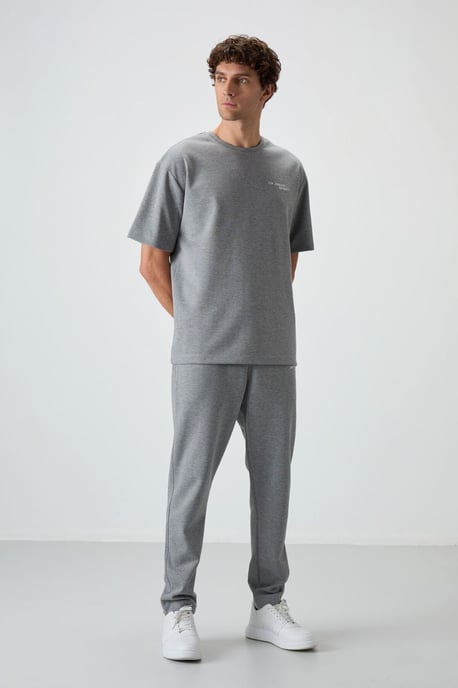Heren Oversized Katoen-Polyester Actieve Set - Image 3